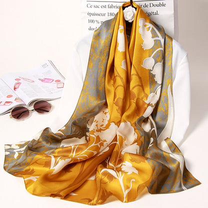 Pure Silk Luxury Scarf - Cover Peace