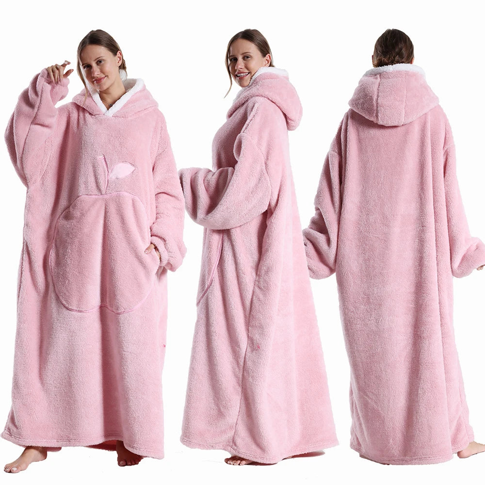 Oversized Hooded Blanket