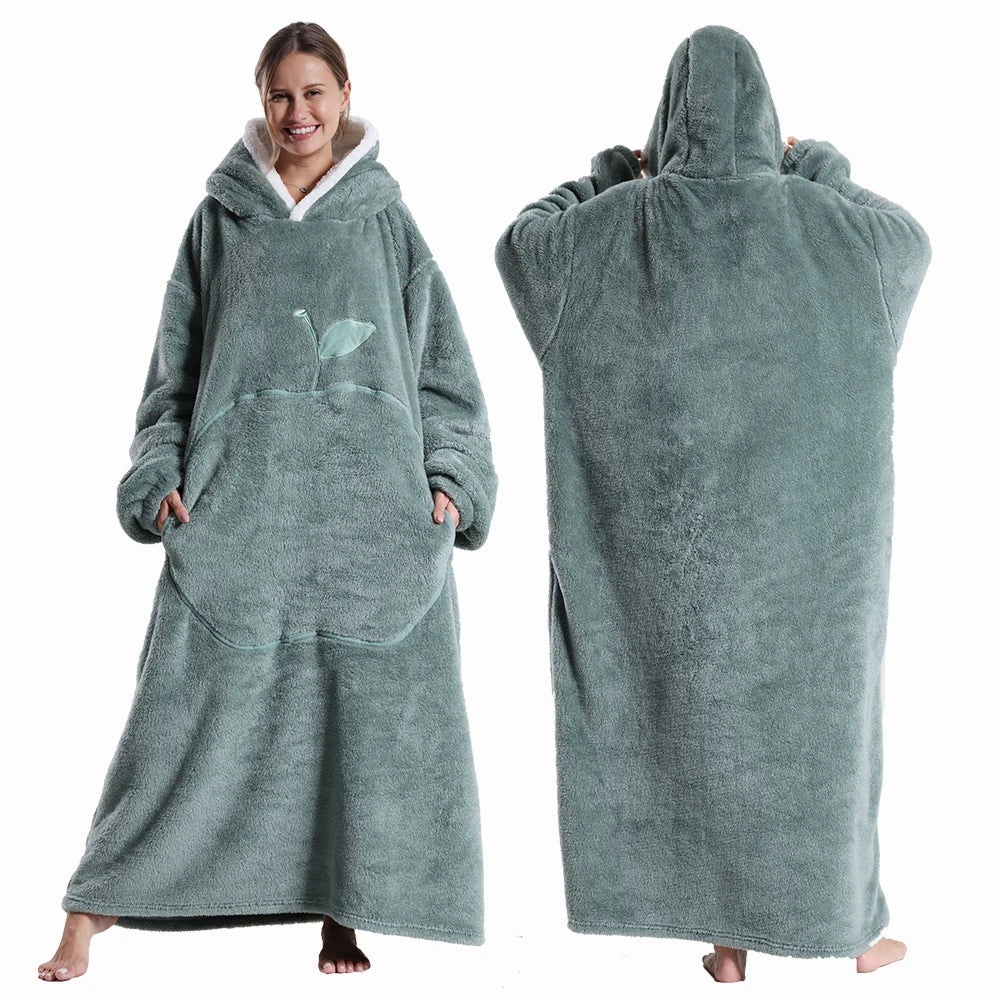 Oversized Hooded Blanket