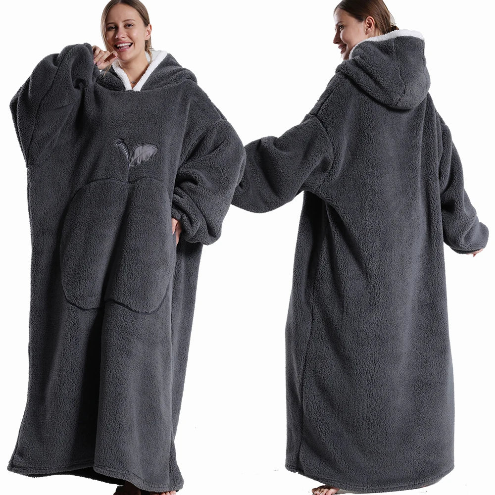 Oversized Hooded Blanket