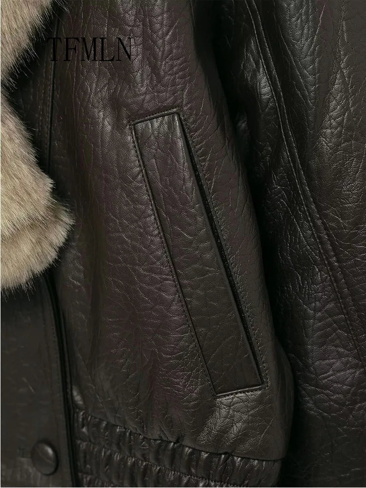 Faux Leather Jacket