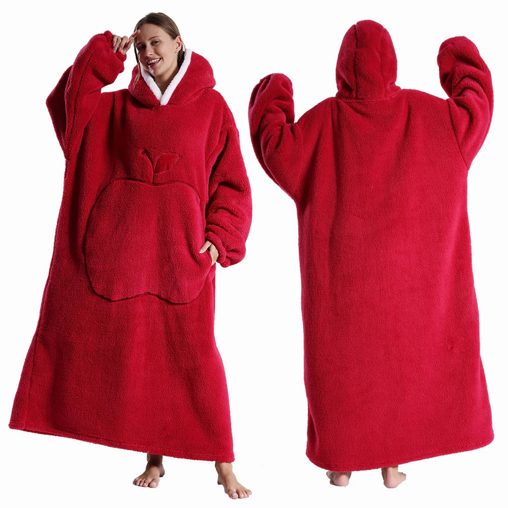 Oversized Hooded Blanket