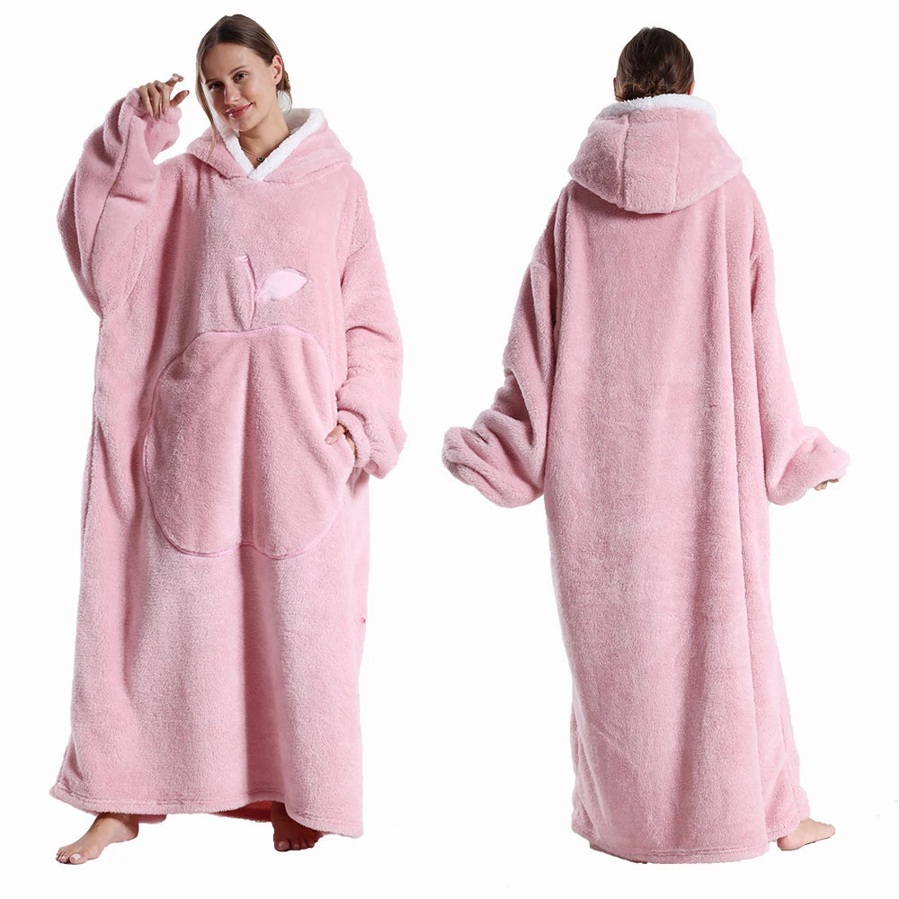 Oversized Hooded Blanket