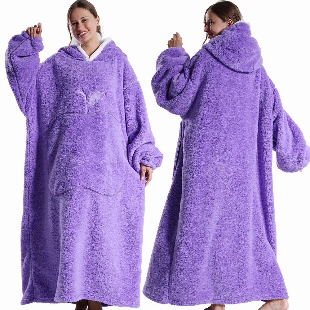 Oversized Hooded Blanket