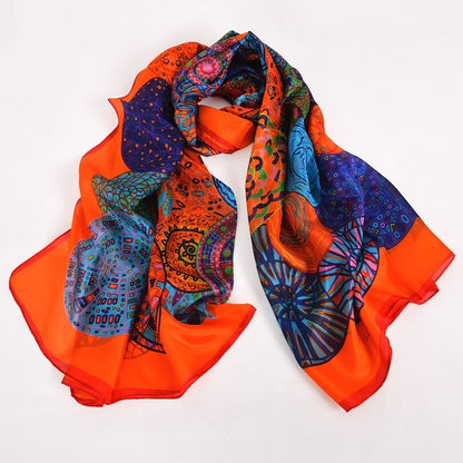 Classica Silk Scarf - Cover Peace