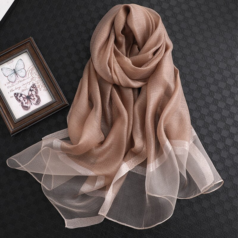 Shear Luxury Scarf - Cover Peace