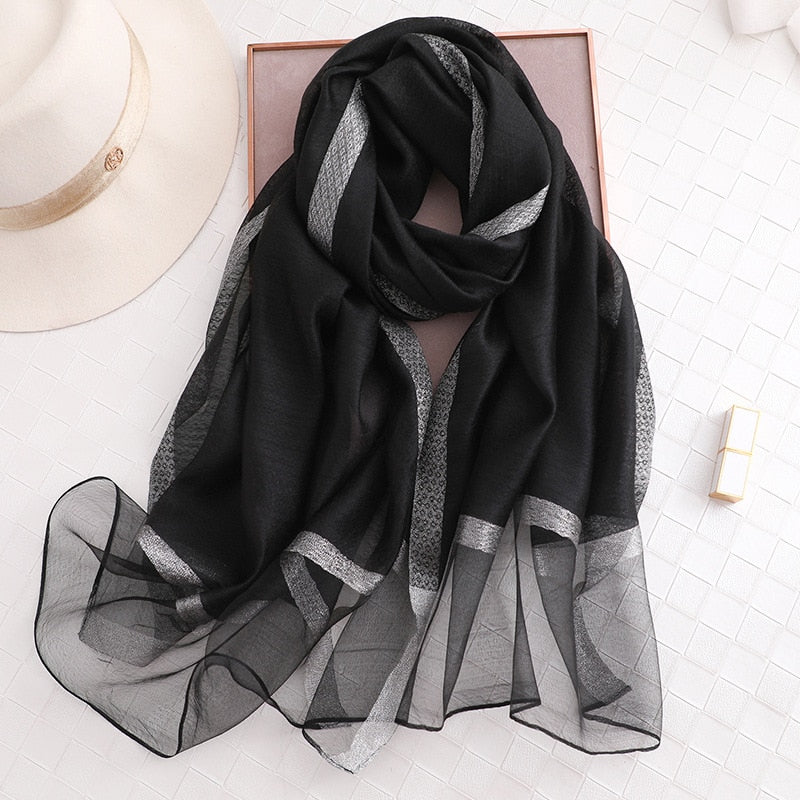 Shear Luxury Scarf - Cover Peace