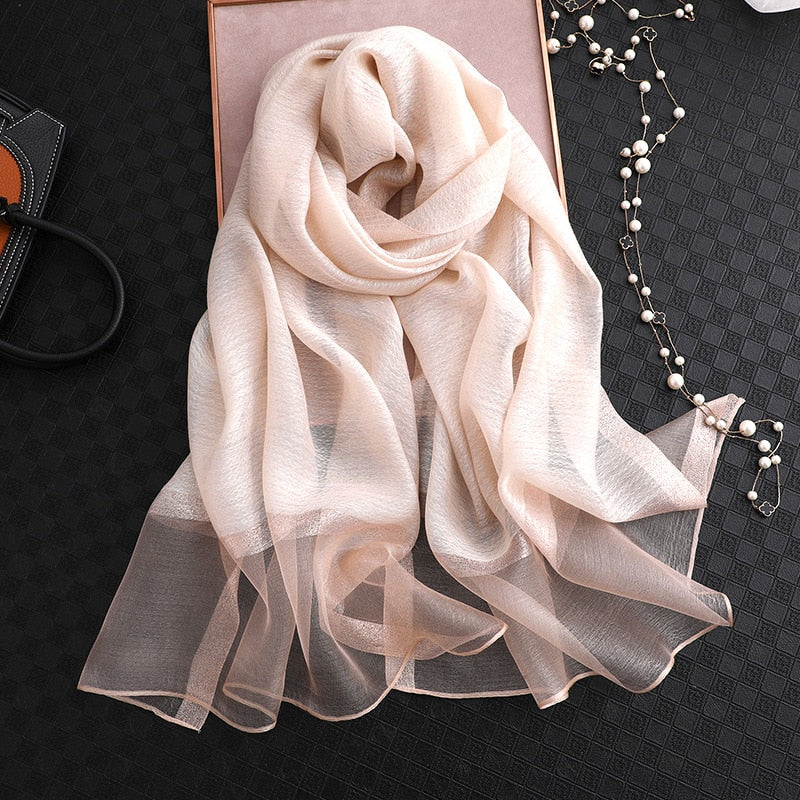 Shear Luxury Scarf - Cover Peace