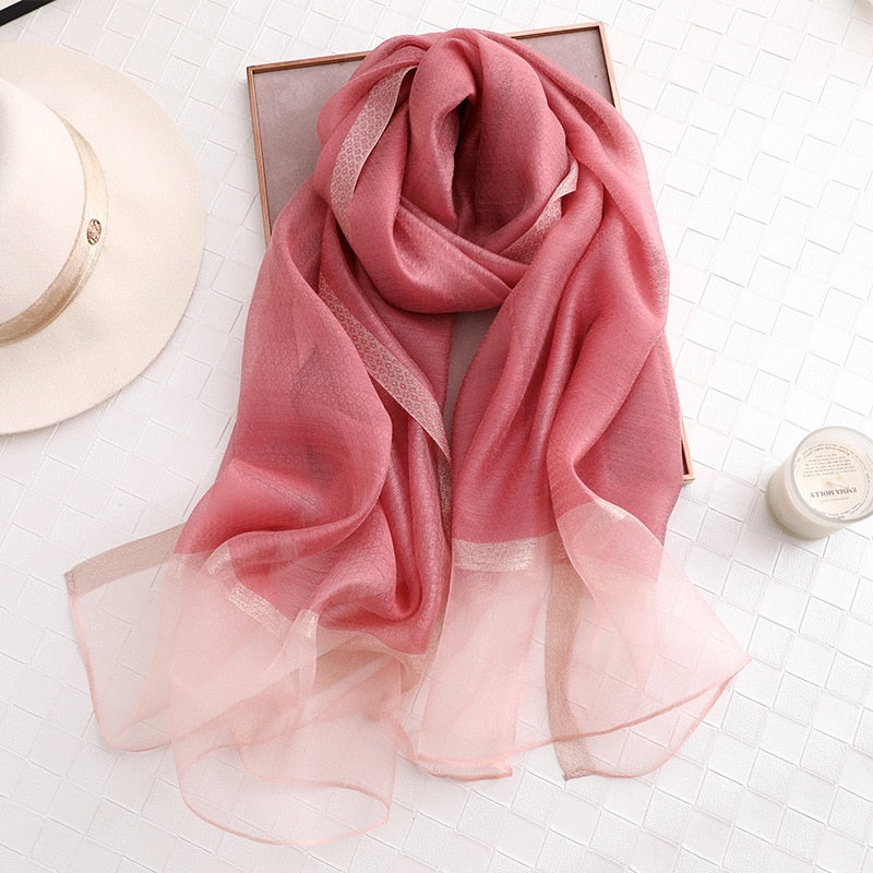 Shear Luxury Scarf - Cover Peace