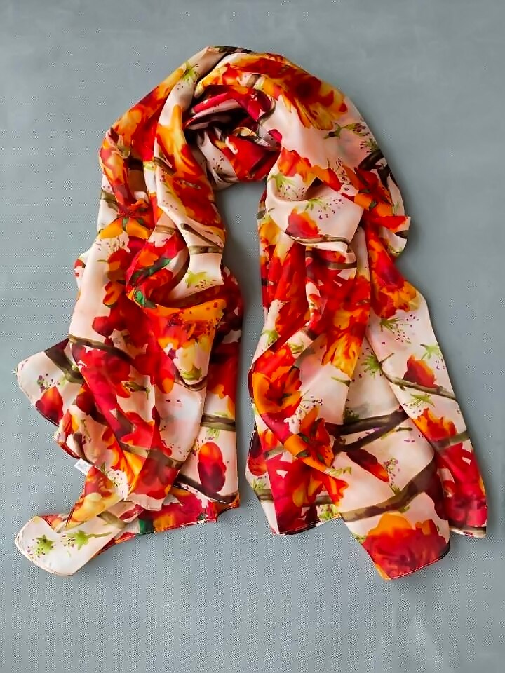 Classica Silk Scarf - Cover Peace