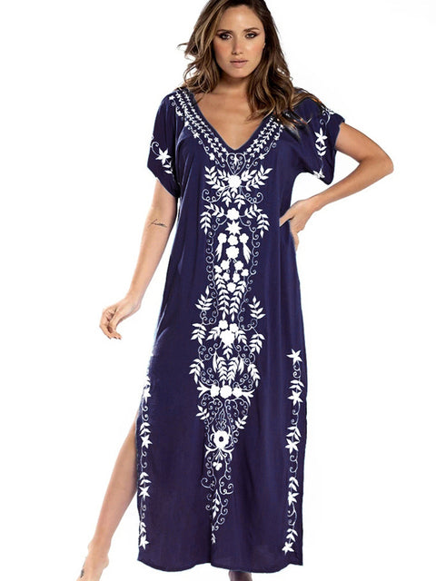 Beach Maxi Cover-up Dress - Cover Peace