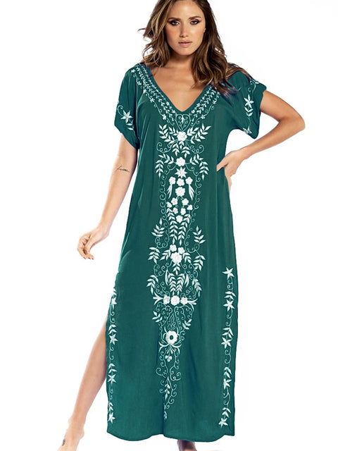 Beach Maxi Cover-up Dress - Cover Peace